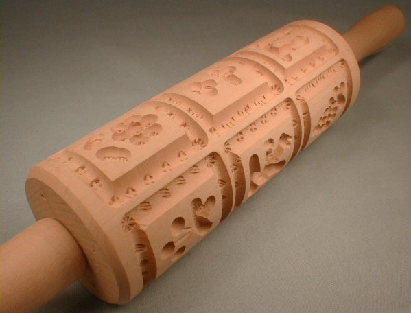 german springerle rolling pin